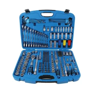 Gola sada 1/4", 3/8", 1/2", hlavice "Super Lock", 216 dílů - BGS Tovární Cena