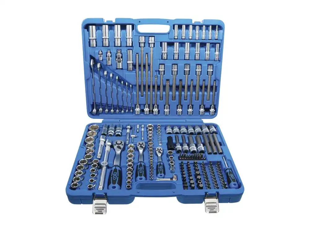 Gola sada 1/4", 3/8", 1/2", 213 dílů - BGS 2259 Ověřený