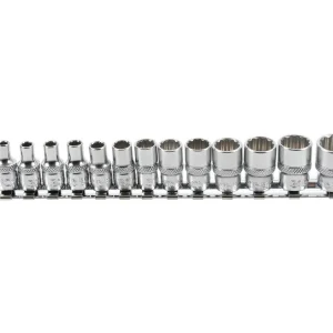 Hlavice nástrčné 1/4", 4-14 mm, sada 13 dílů - BGS 2269 Rychlé Dodání