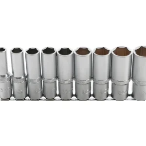 Koupit Online Hlavice nástrčné 1/2” 6hranné, 10-24 mm, prodloužené, sada 9 ks - BGS 2223