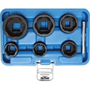 Finální Výprodej Hlavice 1/2” a 3/4” na poškozené šrouby, velikosti 22-41 mm, sada 6 ks - BGS 5268