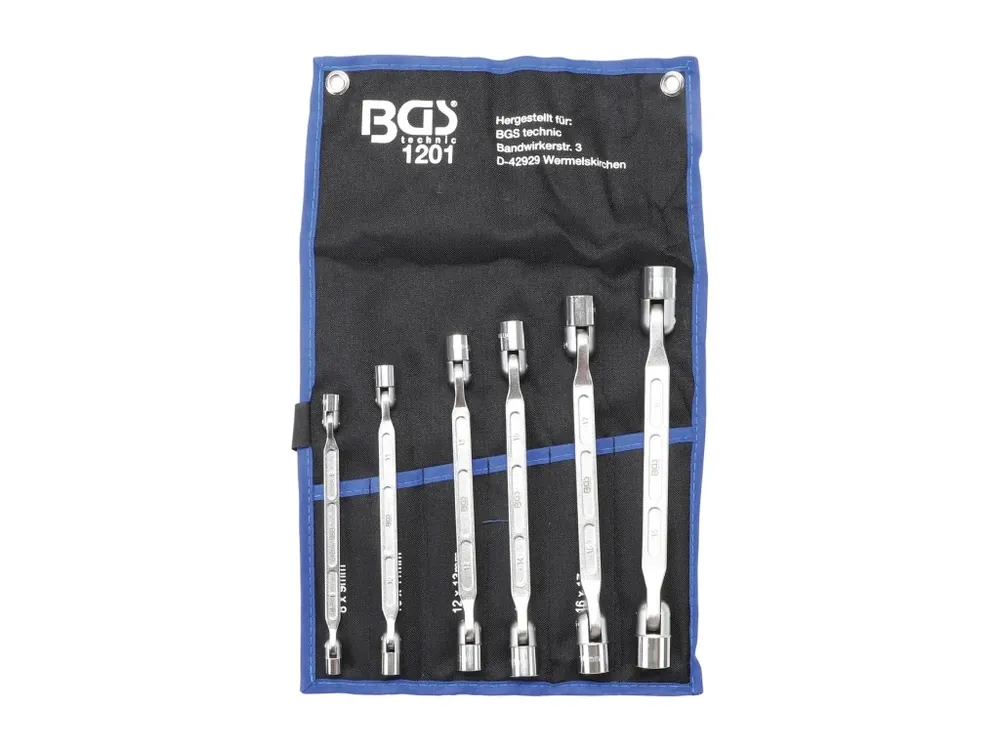 Značkový Klíče kloubové, 8ks - BGS 1201
