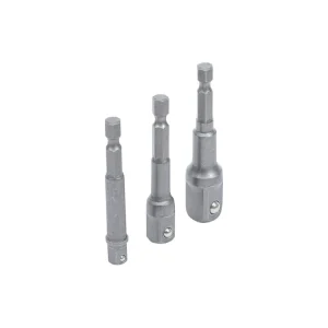 Top Prodej Adaptéry pro elektrické nářadí 1/4", 3/8", 1/2", 3ks - BGS 8204