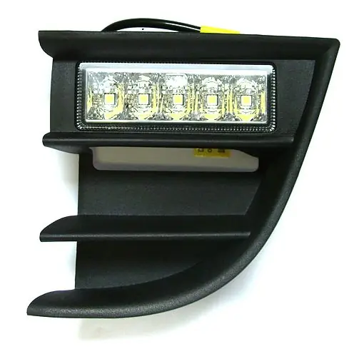 Nejlepší Cena Denní svícení Škoda Octavia II Facelift (2008 - 2013) - 5 LED s rámečkem - Esuse