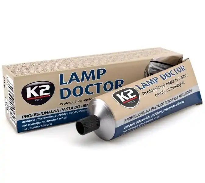 Pasta na renovaci světlometů K2 LAMP DOCTOR, 60g Zlevněný