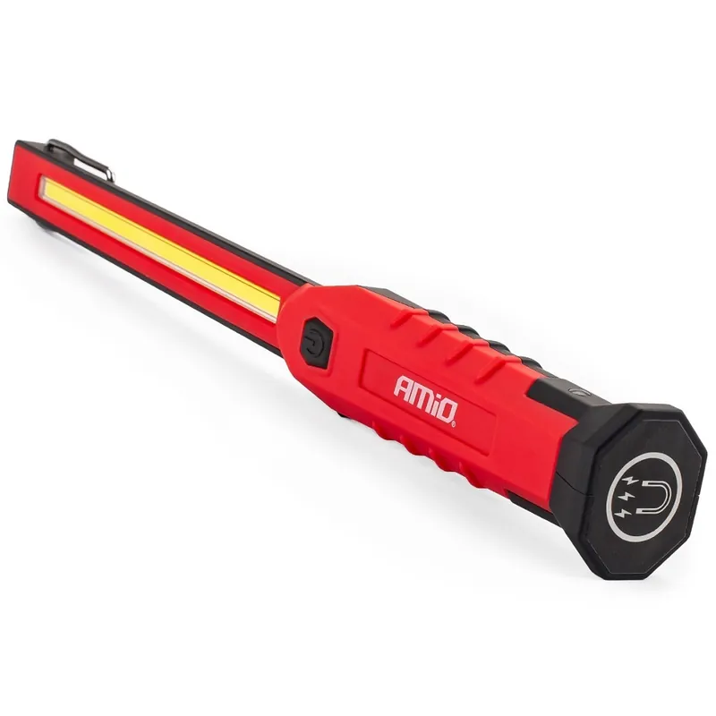 Vysoce Kvalitní Inspekční AKU pracovní lampa AMIO WT01, nabíjecí 1800 mAh, 150/300 LM
