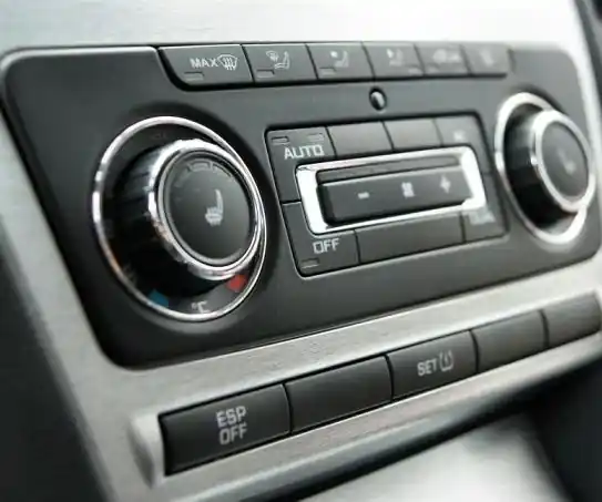 Nová Kolekce Chromované kroužky ovládačů CLIMATRONIC Škoda Octavia II Facelift (2008 - 2013) - sada 2 ks