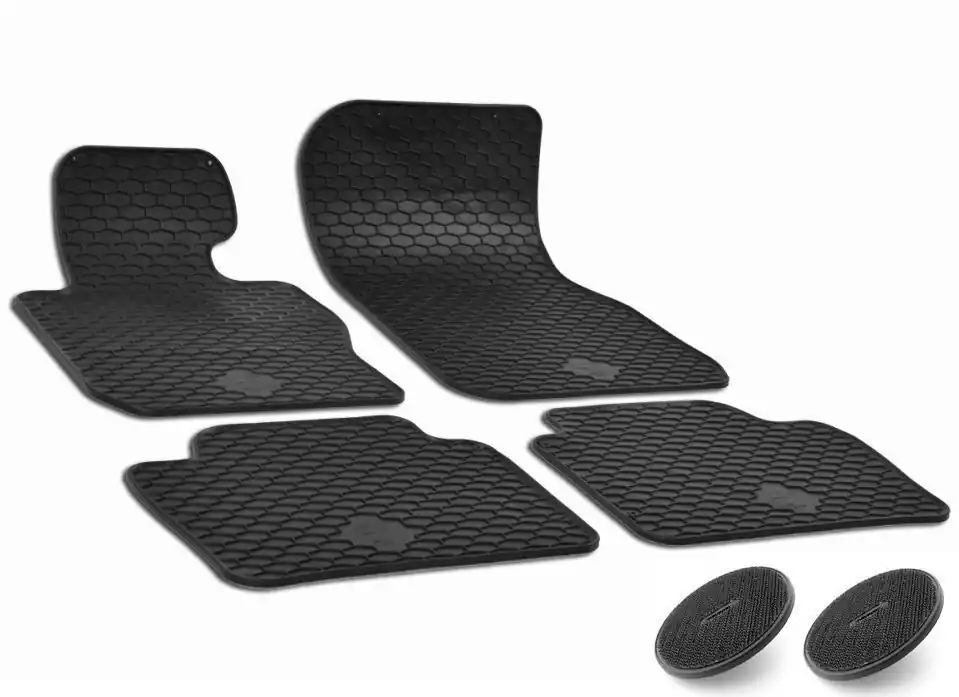 Nejprodávanější Gumové koberce BMW 3 G20 G21 (od roku 2018>) s fixací suchý zip Flauschpad GUZU
