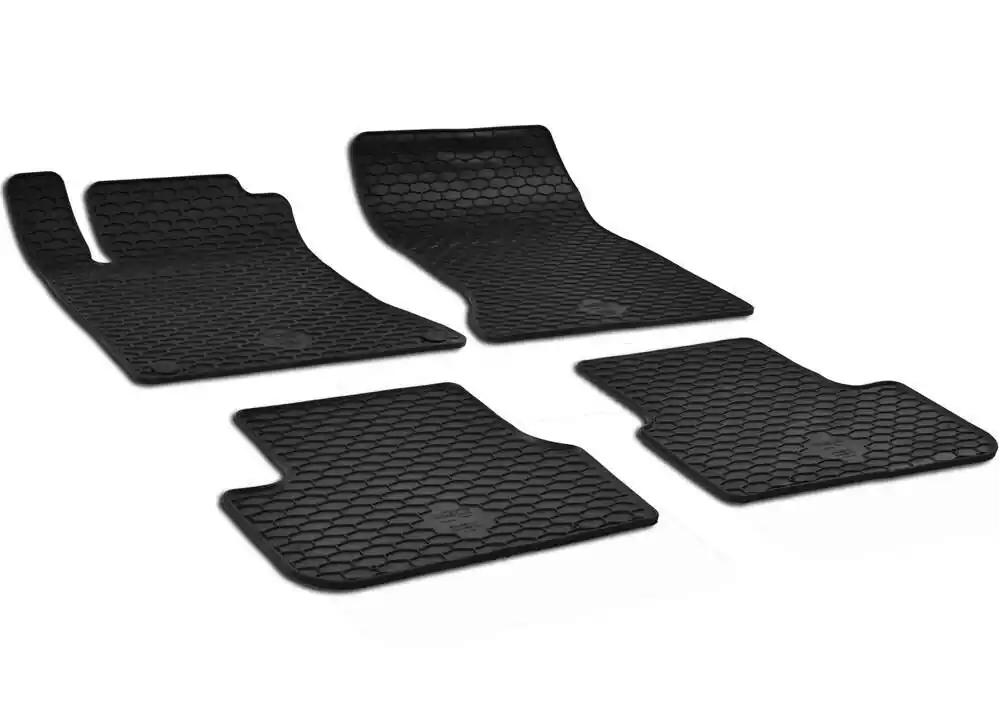 Pouze Dnes Gumové koberce Mercedes Benz B W246 (2011 - 2018) s fixací GUZU
