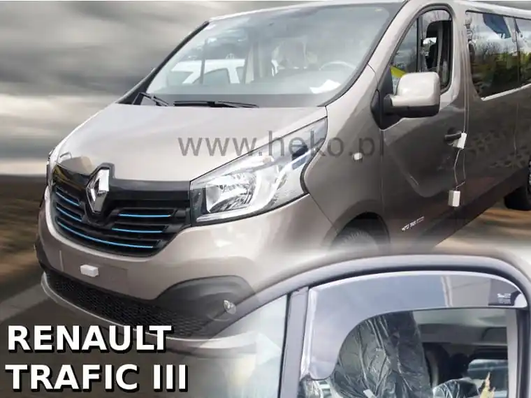 Bezpečná Platba Ofuky oken Renault Trafic III (od roku 2014>) krátká verze - přední HEKO