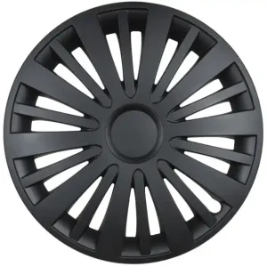 Akce Poklice na kola - kryty kol Vegas BLACK MAT 15" - sada 4 ks - Leoplast