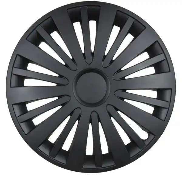 Akce Poklice na kola - kryty kol Vegas BLACK MAT 15" - sada 4 ks - Leoplast
