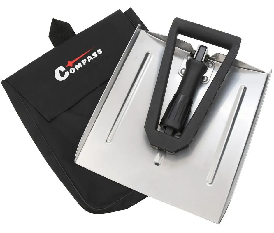Lopata do auta COMPASS DIGGER, hliníková, skládací Zlevněný