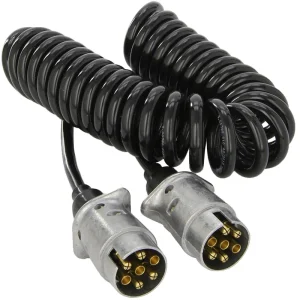Expresní Doručení Propojovací spirálový kabel 2 x 7-pin s hliníkovými zástrčkami - Hella 8KA 004 797-021