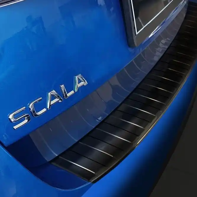 Nerezový kryt prahu zadních dveří Škoda Scala (od roku 2019>) - Avisa 2/45216 Nová Kolekce