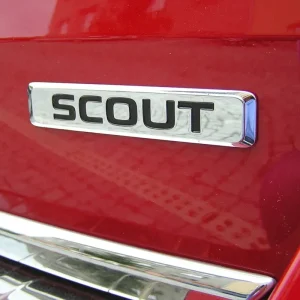 Zadní znak / nápis SCOUT Škoda Octavia III (2014 - 2020) - originál Značkový