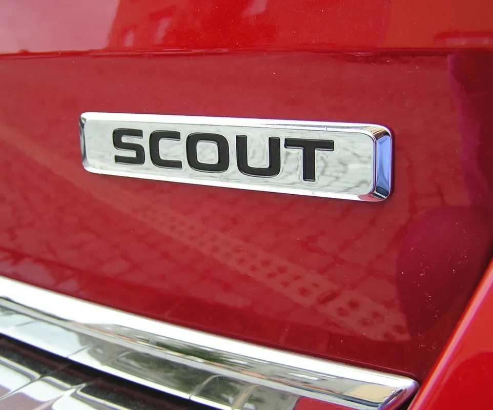 Zadní znak / nápis SCOUT Škoda Octavia III (2014 - 2020) - originál Značkový