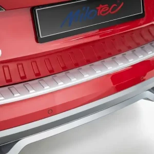 Plastový kryt prahu zadních dveří Škoda Kamiq (2019 - 2024) stříbrný MILOTEC Omezená Nabídka