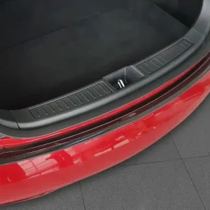 Nerezový kryt prahu zadních dveří Tesla Model S (od roku 2012>) - RED CARBON - Avisa Koupit Online