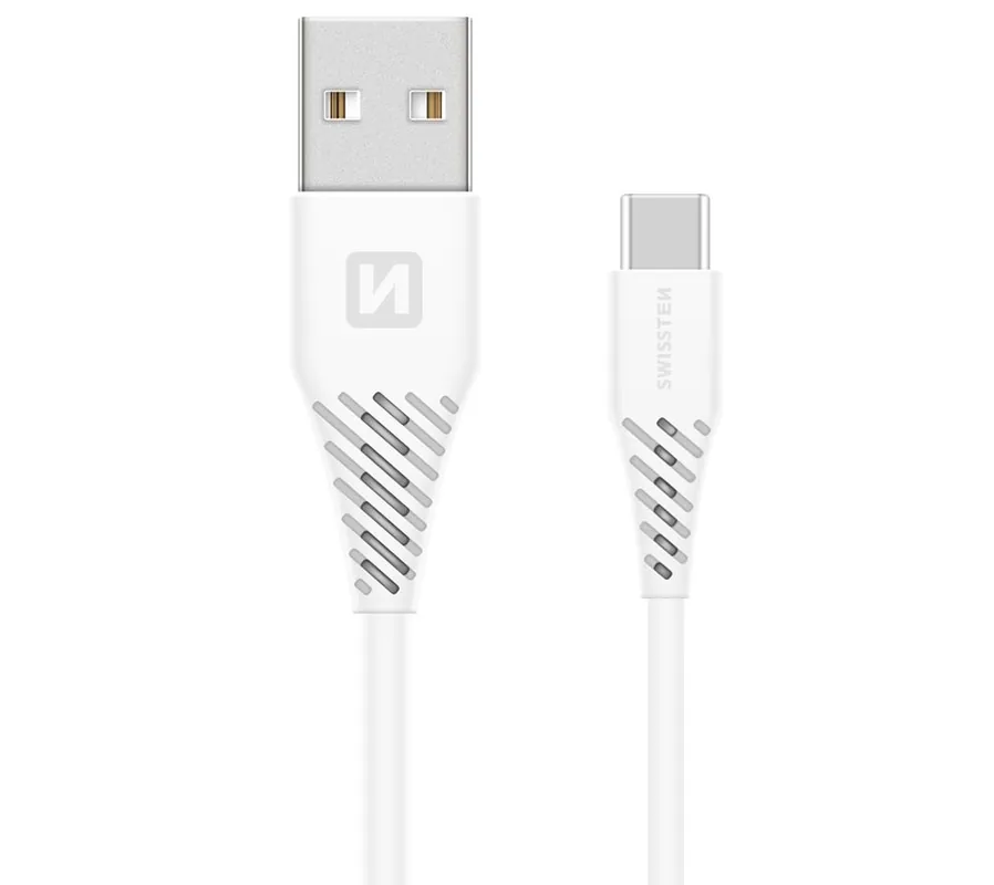 Víkendová Akce Propojovací USB kabel s konektorem USB / USB-C 3.1 7 mm (1.5 metrů) - Swissten