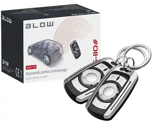 Must-Have Řídící jednotka centrálního zamykání BLOW S70 - čtyřtlačítkové ovládače