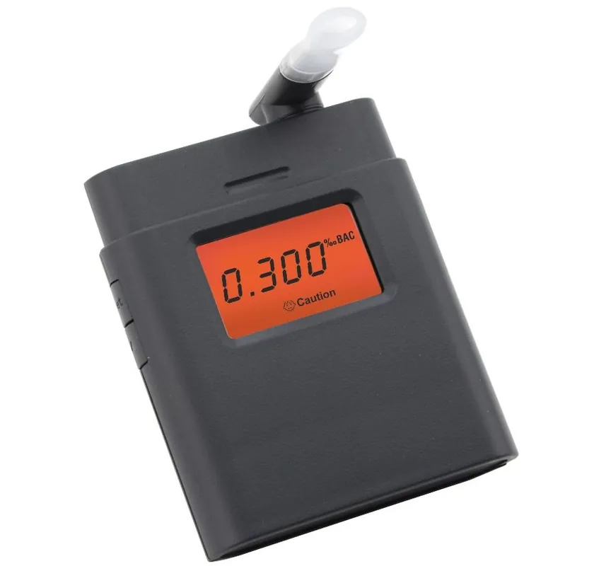 Poslední Šance Digitální alkohol tester COMPASS BLACK s rozsahem měření 0 - 1,9%