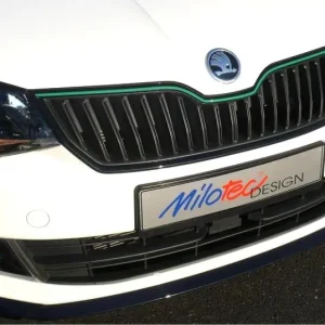 Odeslání Ihned Lišta do přední masky Škoda Fabia III (2014 - 2018), MILOTEC 3D GREEN SPORT