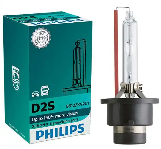 Akční Nabídka Xenonová výbojka D2S PHILIPS XENON X-Treme Vision gen2 +150% 85122XV2C1