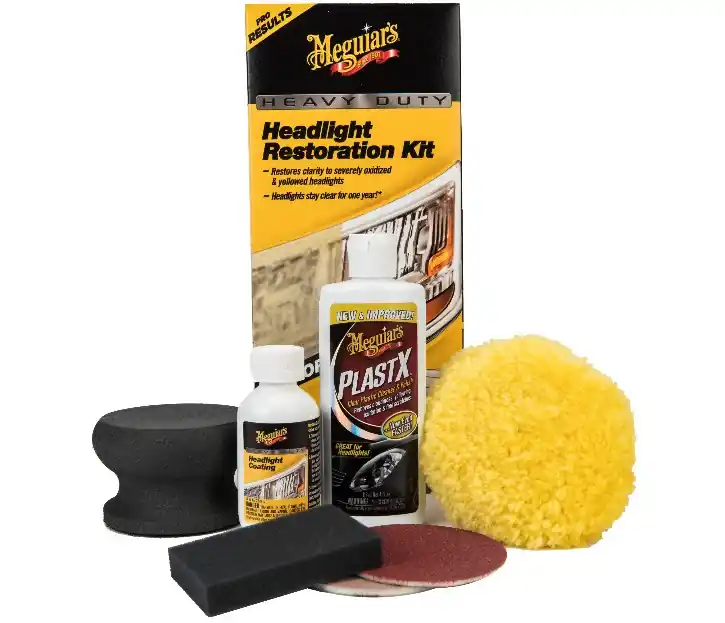 Výhodná Nabídka Renovace světlometů MEGUIARS Heavy Duty Headlight Restoration Kit