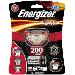 Aktuální Čelová svítilna - čelovka Energizer Vision HD HEADLIGHT 200 lumens