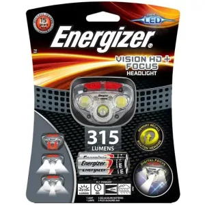 Omezená Nabídka Čelová svítilna - čelovka Energizer Vision HD+ FOCUS HEADLIGHT 315 lumens