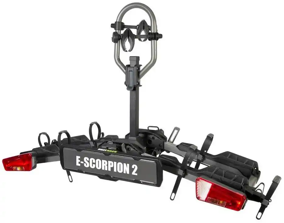 Nosič kol na tažné zařízení BUZZ RACK E-SCORPION 2 (pro 2 kola) zesílený i pro elektrokola Dokud Zásoby Vydrží