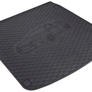 Ihned K Objednání Gumová vana do kufru Audi A4 B9 Combi (od roku 2015>) se siluetou vozu - Rigum