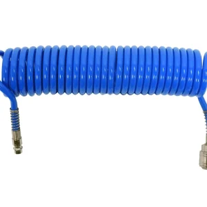 Spirální vzduchová hadice PU 6,5 x 10 mm, délka 10 metrů YATO YT-24205 Nízká Cena