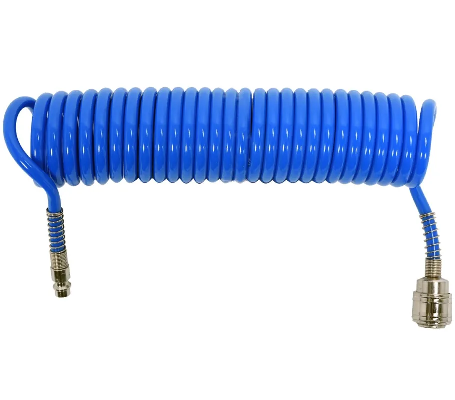 Spirální vzduchová hadice PU 6,5 x 10 mm, délka 10 metrů YATO YT-24205 Nízká Cena