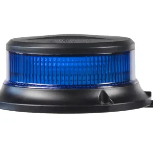 Top Prodej Výstražný mini LED maják 12/24V - modrý - 18 LED s homologací E9 - model ALR0056
