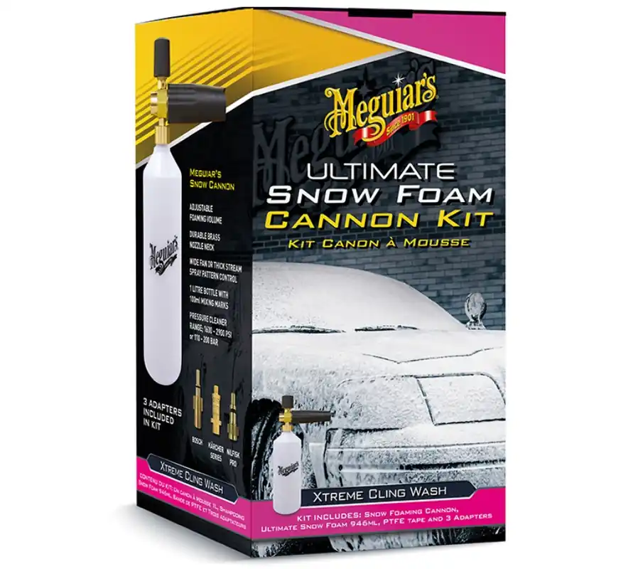 Sada napěňovače MEGUIARS Ultimate Snow Foam Cannon Kit Rychlé Dodání