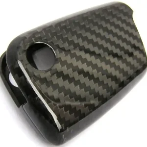 Obal na klíč z pravého karbonu Seat Leon III (2012 - 2020) T-CARBON, černý Oblíbený