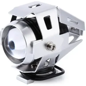 Speciální Cena Přídavné LED čočkové světlo na motorku LASER GUN U5/W, stříbrné