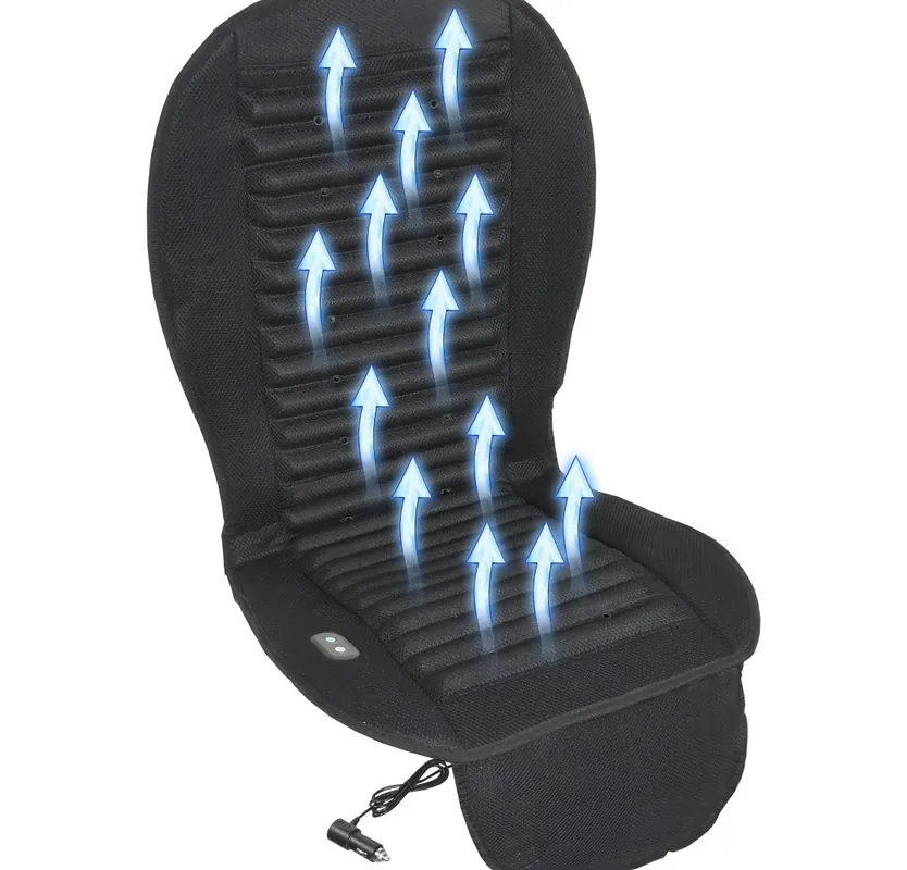 Potah sedadla do auta s integrovanou ventilací 12V COMPASS GROOVE AIR Akce