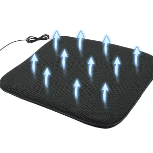 Výprodej Podsedák do auta s ventilací a senzorem spínání na USB COMPASS
