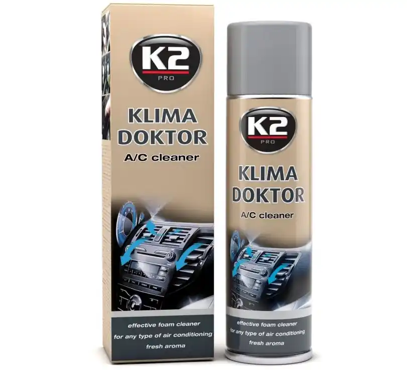 Čistič a dezinfekce klimatizace s hadičkou K2 KLIMA DOCTOR, 500 ml Vysoce Kvalitní