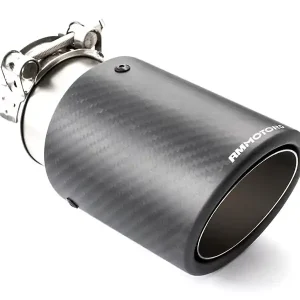 Časově Omezené Karbonová koncovka výfuku RM MOTORS o průměru 89 mm - RMT-C89-1/63 3.5″