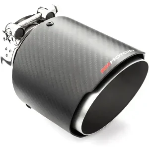 Nová Kolekce Karbonová koncovka výfuku RM MOTORS o průměru 89 mm - RMT-C89-6/63 3.5″