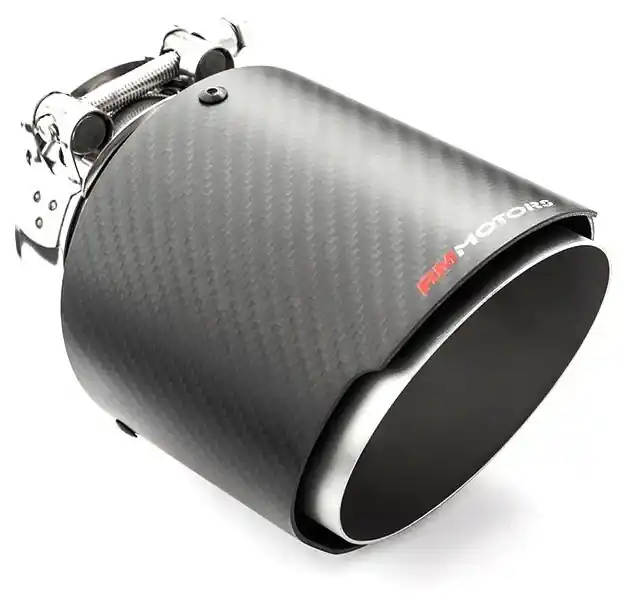 Nová Kolekce Karbonová koncovka výfuku RM MOTORS o průměru 89 mm - RMT-C89-6/63 3.5″