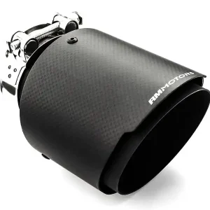 Karbonová koncovka výfuku RM MOTORS o průměru 89 mm - RMT-C89-7/63 3.5″ Autentický