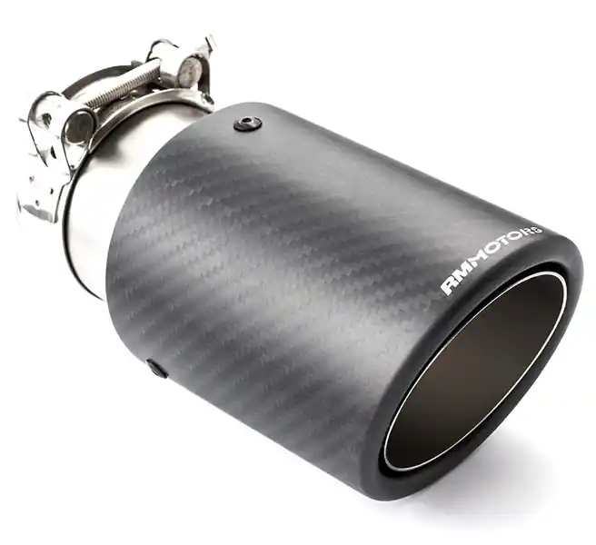 Karbonová koncovka výfuku RM MOTORS o průměru 101 mm - RMT-C101-7/76 4″ Kup Teď
