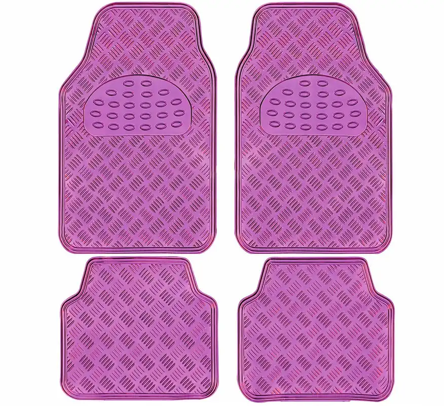 Odeslání Ihned ALU autokoberce s imitací plechu SUMEX GIRL, růžové, hliníkový design