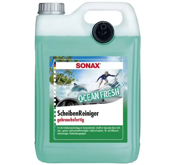 Letní náplň do ostřikovačů SONAX s vůní Ocean Fresh, 5 litrů Speciální Cena