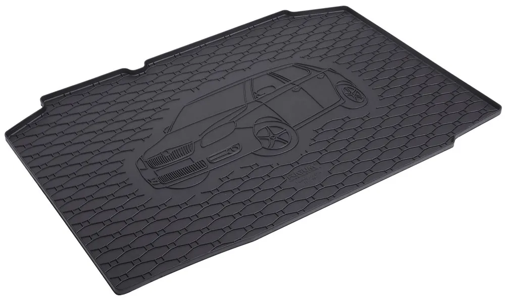 Gumová vana do kufru Fabia II Hatchback (2006 - 2014) se siluetou vozu - Rigum Vysoce Kvalitní